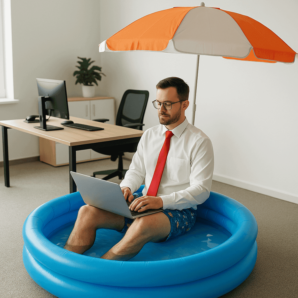 4 idées stupides (à ne pas reproduire) pour lutter contre la chaleur au bureau